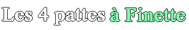 logo les 4 pattes de Finette